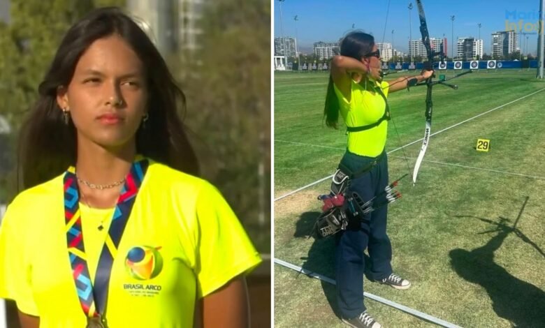 Atleta de Maricá brilha no Sul-Americano de Tiro com Arco Sub-18 e conquista o ouro 8 sophia tiro com arco chile
