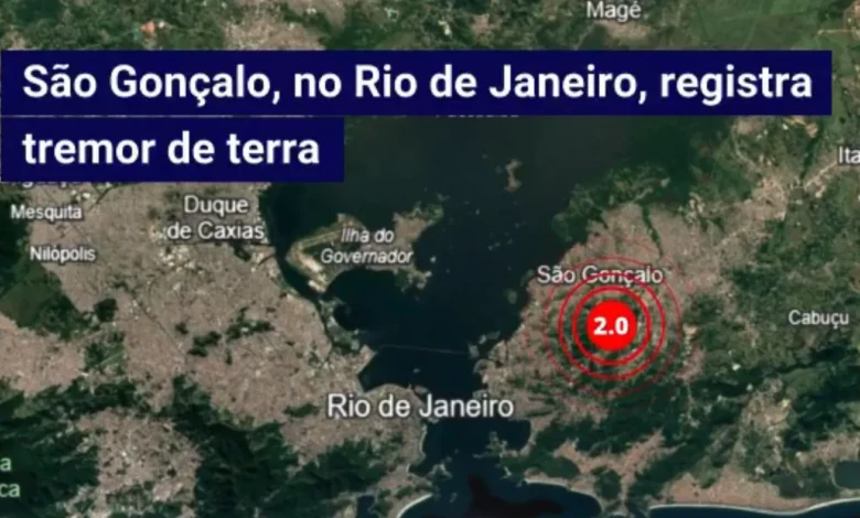 Tremor de magnitude 2.0 na Escala Richter é registrado em São Gonçalo 10 tremor de terra