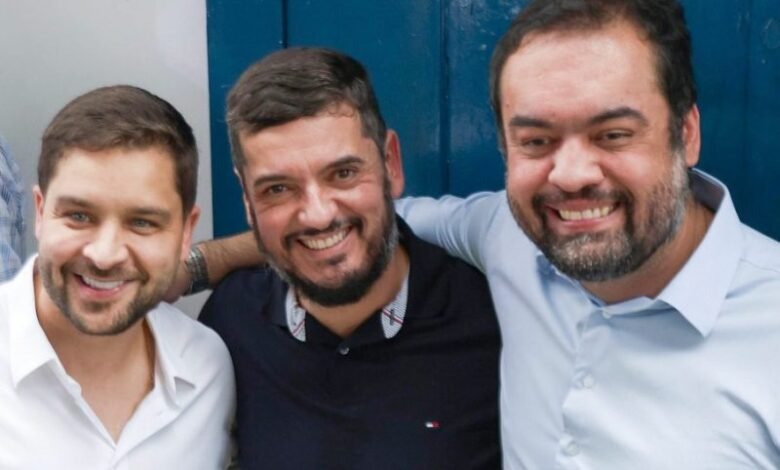 Thiago Pampolha renuncia ao cargo e assume vaga no TCE-RJ 6 Thiago Pampolha Rodrigo Bacellar e Claudio Castro scaled 1