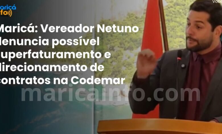 Maricá: Vereador Netuno denuncia possível superfaturamento e direcionamento de contratos na Codemar 7 netuno codemar denuncia