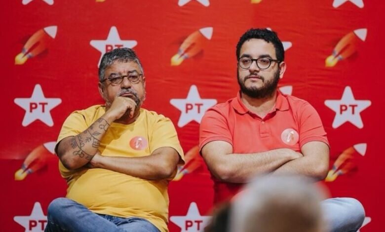 Quaquá confirma candidatura à presidência do PT em meio ao lançamento da chapa Nova CNB-Favela 10 quaqua e diego zeidan