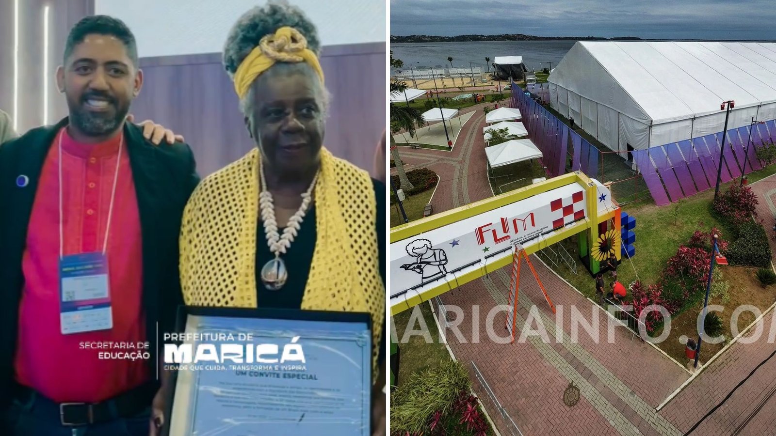 Maricá: FLIM homenageará a escritora Conceição Evaristo em sua 10ª edição 1 conceicao evaristo rodrigo moura marica