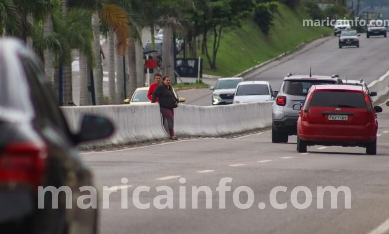 Maricá sem radares: rodovia RJ-106 expõe pedestres a riscos 10 travessia rj 106 sem radar