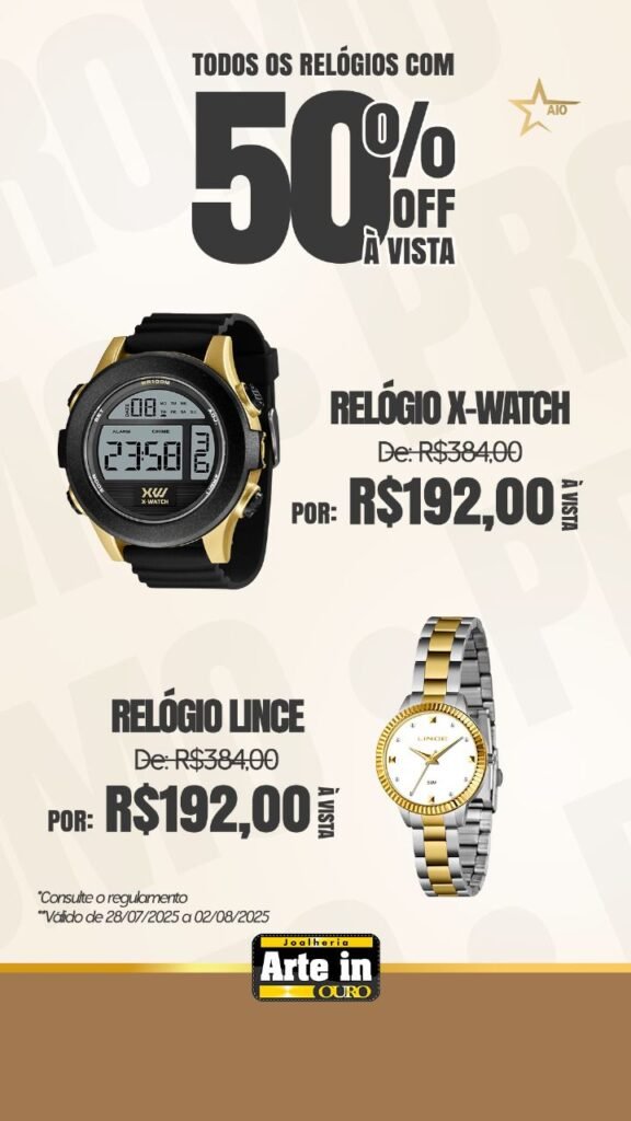 É agora ou nunca: relógios com 50% OFF na Arte in Ouro até domingo (03/08) 10 WhatsApp Image 2025 07 28 at 18.57.17 1