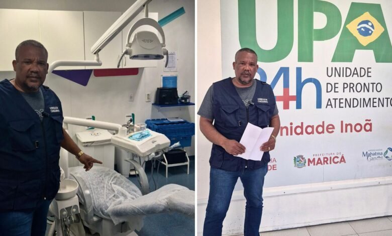 Maricá: Vereador Chiquinho cobra solução e atendimento odontológico é retomado na UPA de Inoã 5 chiquinho upa