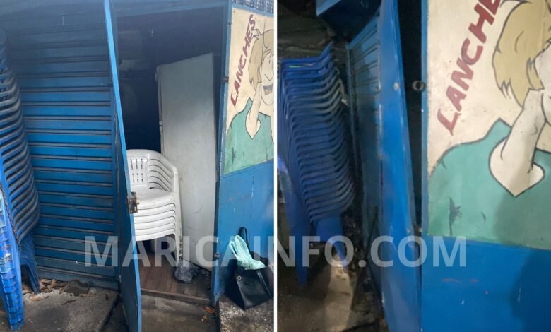 Maricá: Comerciantes denunciam arrombamento e abandono da área no Centro 10 marica praca alimentacao