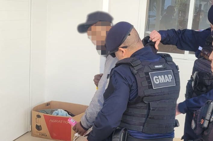 Guarda Municipal de Maricá prende homem suspeito de agredir e estuprar companheira 6 suspeito preso em marica