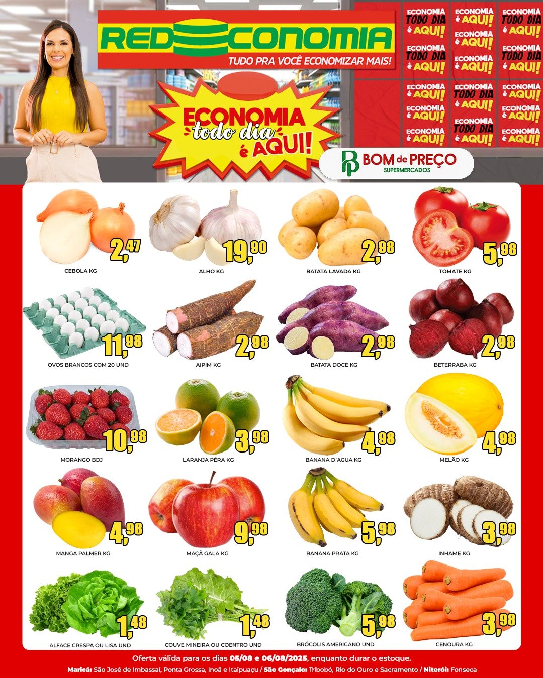 Redeconomia divulga ofertas em hortifrúti; confira o encarte! 6 WhatsApp Image 2025 08 05 at 08.42.08