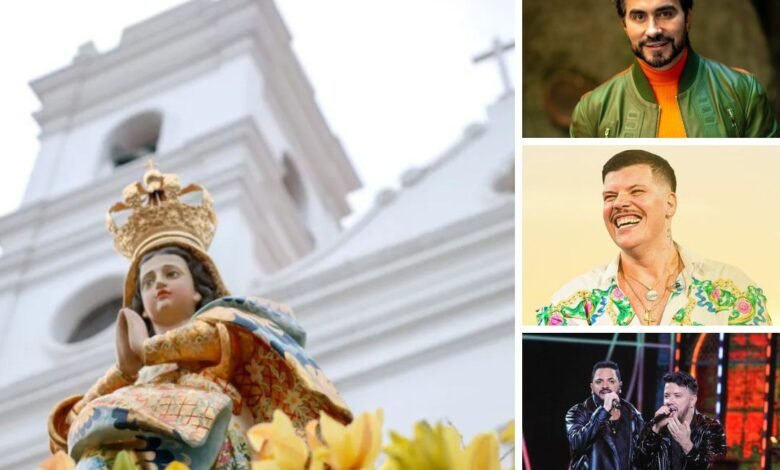 Maricá: Ferrugem, Padre Fábio de Melo e Diego & Victor Hugo são atrações da Festa da Padroeira 7 padroeira 2025