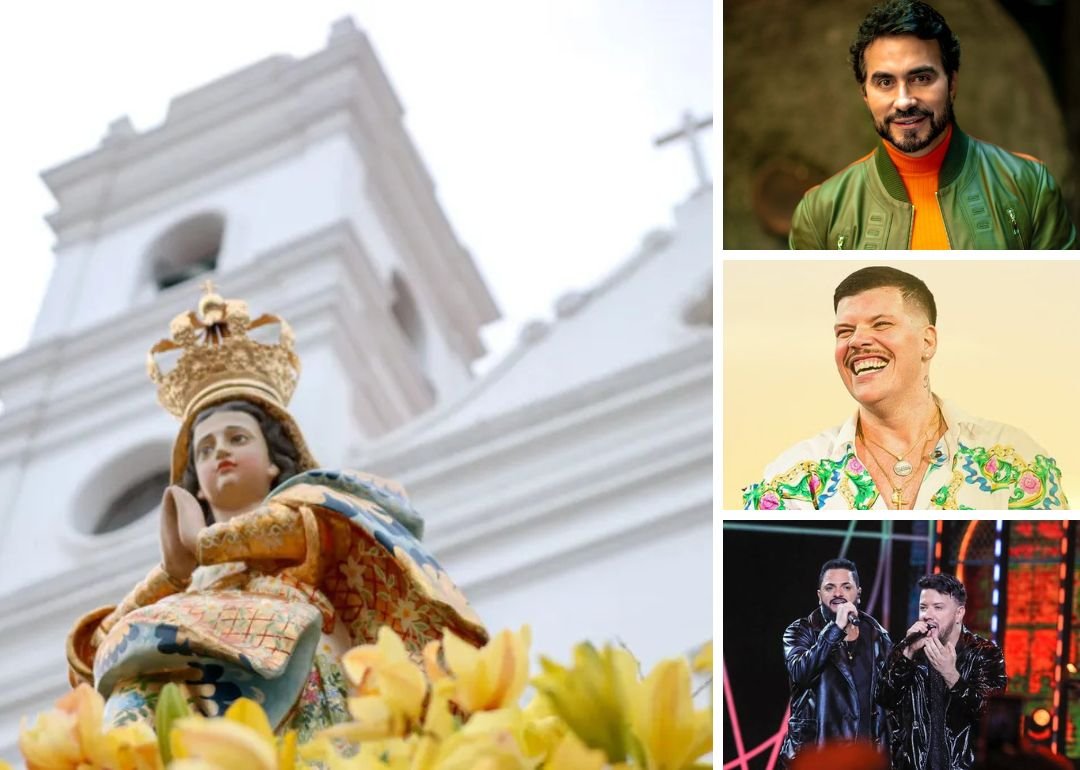 Maricá: Ferrugem, Padre Fábio de Melo e Diego & Victor Hugo são atrações da Festa da Padroeira 1 padroeira 2025