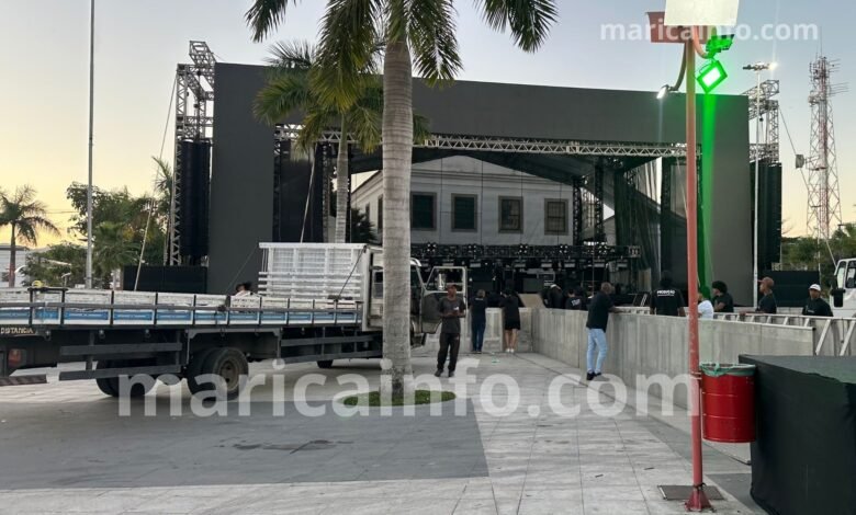 Maricá: Festa da Padroeira começa nesta quinta-feira (14); confira a programação dos shows 10 palco praca 2025