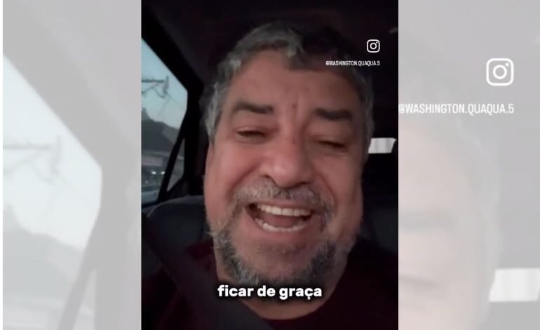 Quaquá justifica ausência em inaugurações e fala em “realizações, não firula” 8 quaqua fala insta