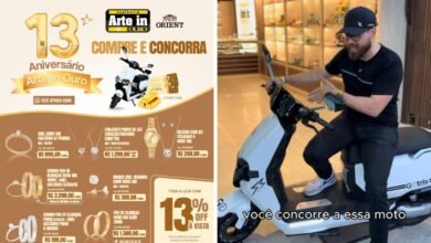 Arte in Ouro comemora 13 anos com sorteio de moto elétrica, barra de ouro, TV e muito mais; confira! 21 arte in ouro 13 anos