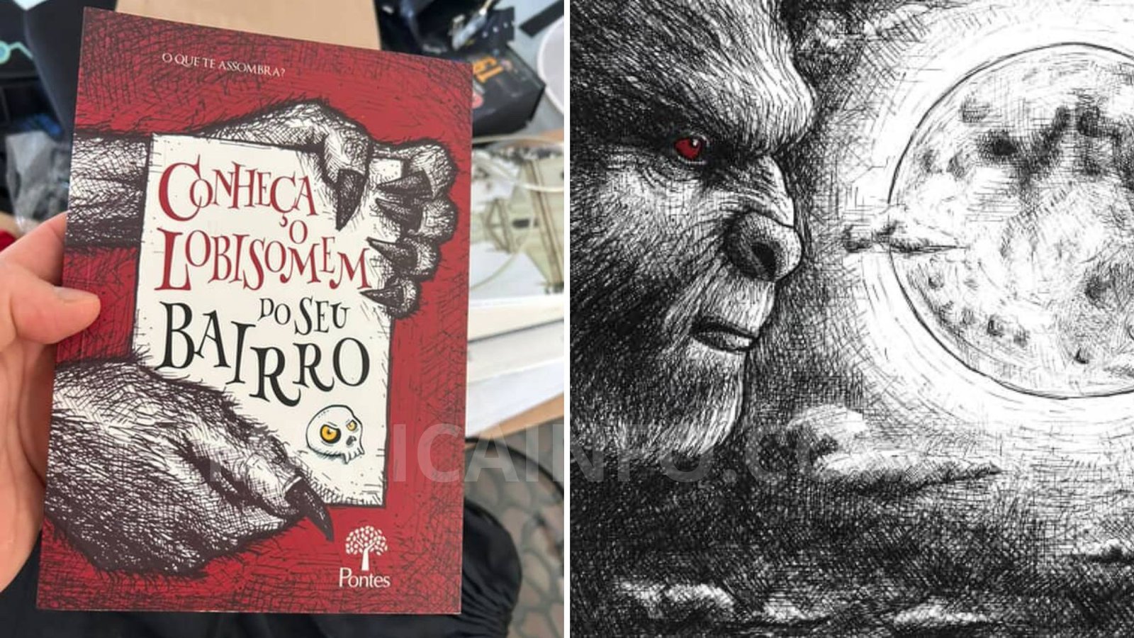 Lobisomem de Maricá vira personagem de livro sobre lendas brasileiras 1 lobisomem marica bambui