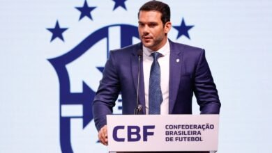 Presidente da CBF Samir Xaud