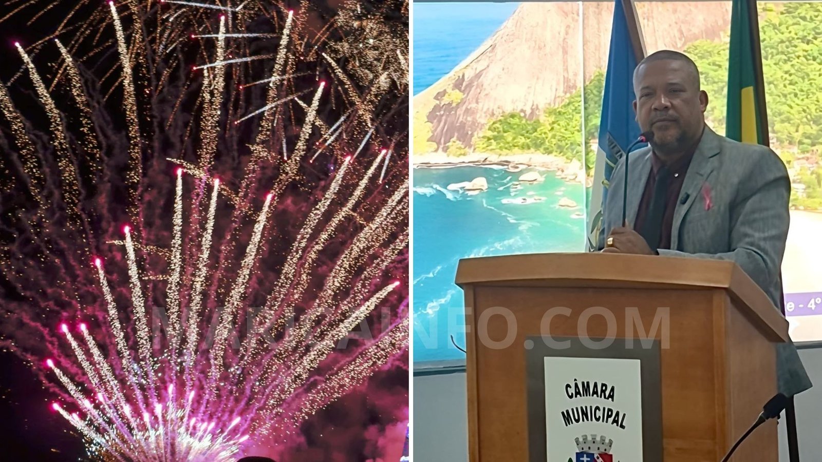 Maricá: Projeto de Lei do vereador Chiquinho propõe proibição de fogos de artifício barulhentos; entenda! 1 fogos chiquinho