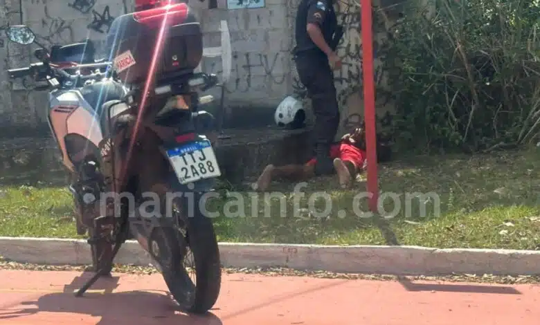 Suspeito de roubos é detido em Maricá 9 marca dagua maricainfo suspeito capturado
