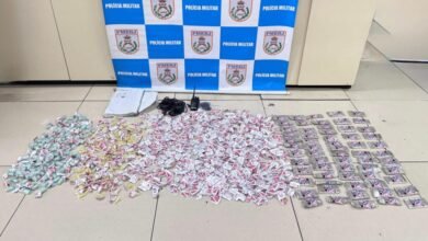 PM descobre esconderijo com grande quantidade de drogas em Maricá 1 aprendidas dorwd