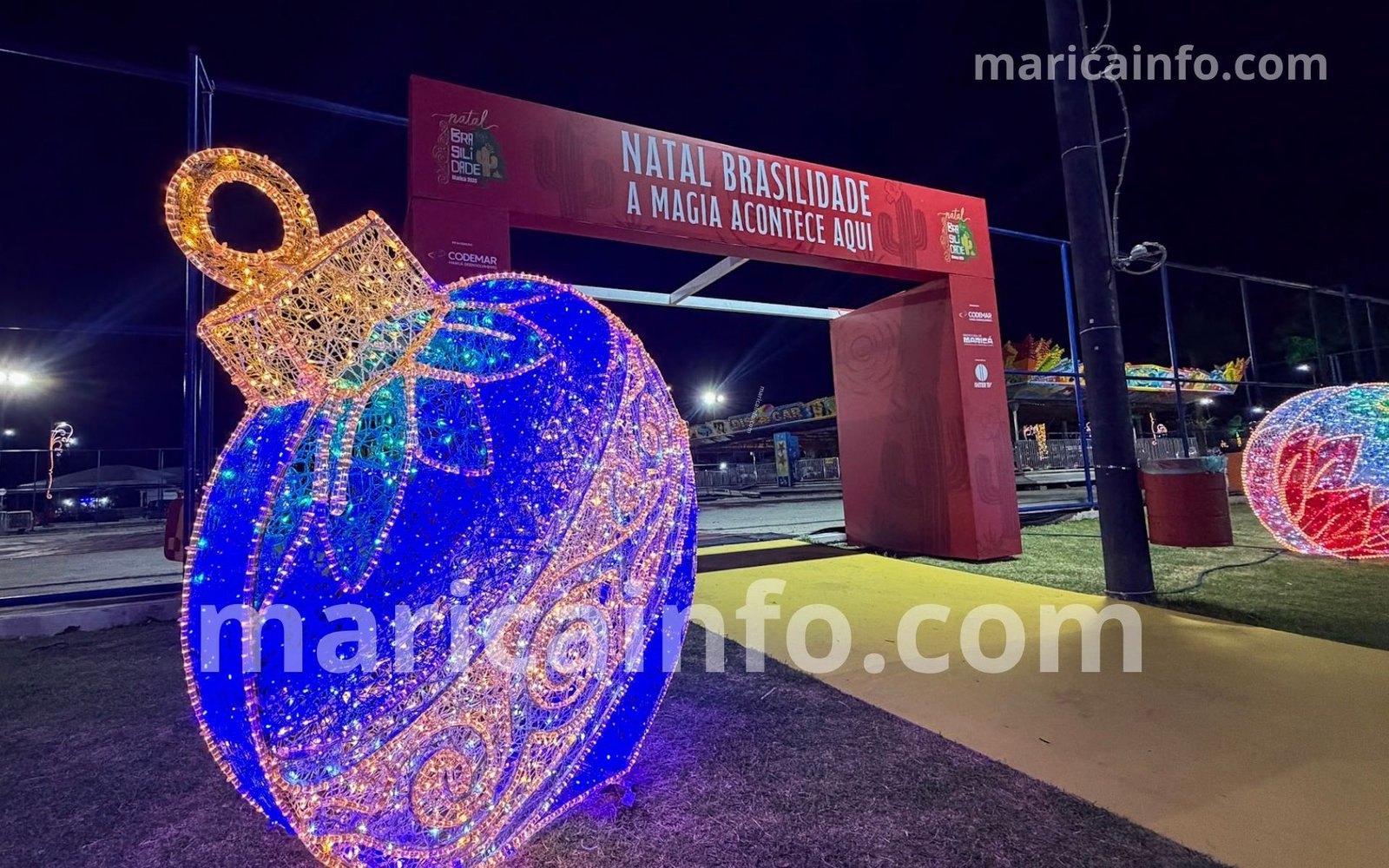 Maricá terá Natal Brasilidade com seis pontos de decoração; evento começa neste sábado (22) 1 parque nanci natal brasilidade 2025