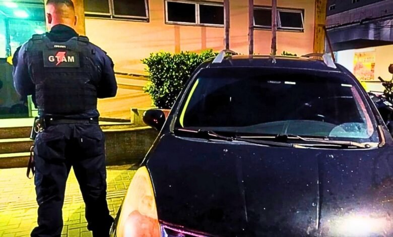 Maricá: Veículo suspeito de clonagem é interceptado após ação integrada 9 clon vei gm