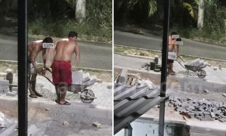 “Como se fosse normal”: moradores flagram furto de materiais de obra pública em Maricá 7 furto marques