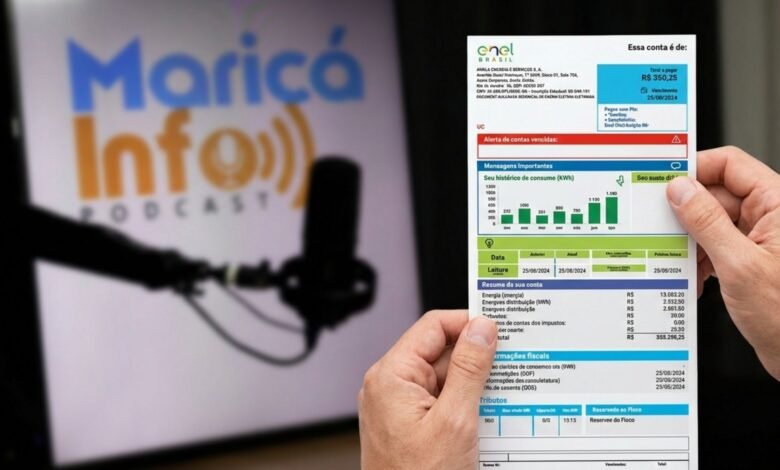 Enel Rio emite conta de energia com novo formato; entenda! 11 nova conta enel rj