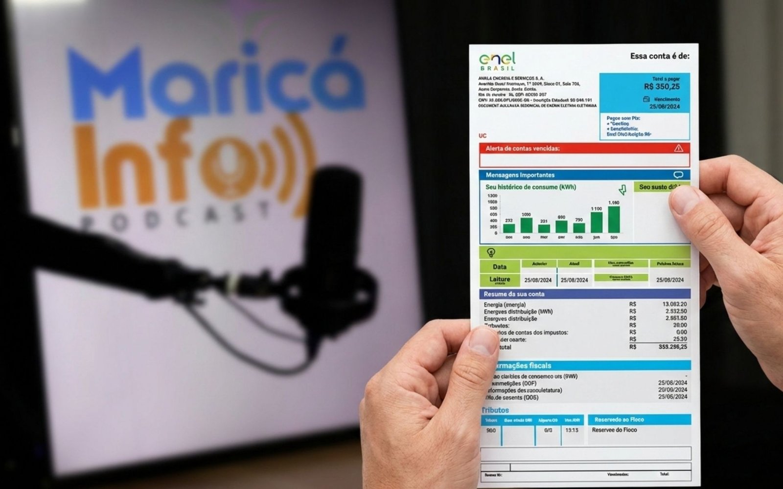 nova conta enel rj