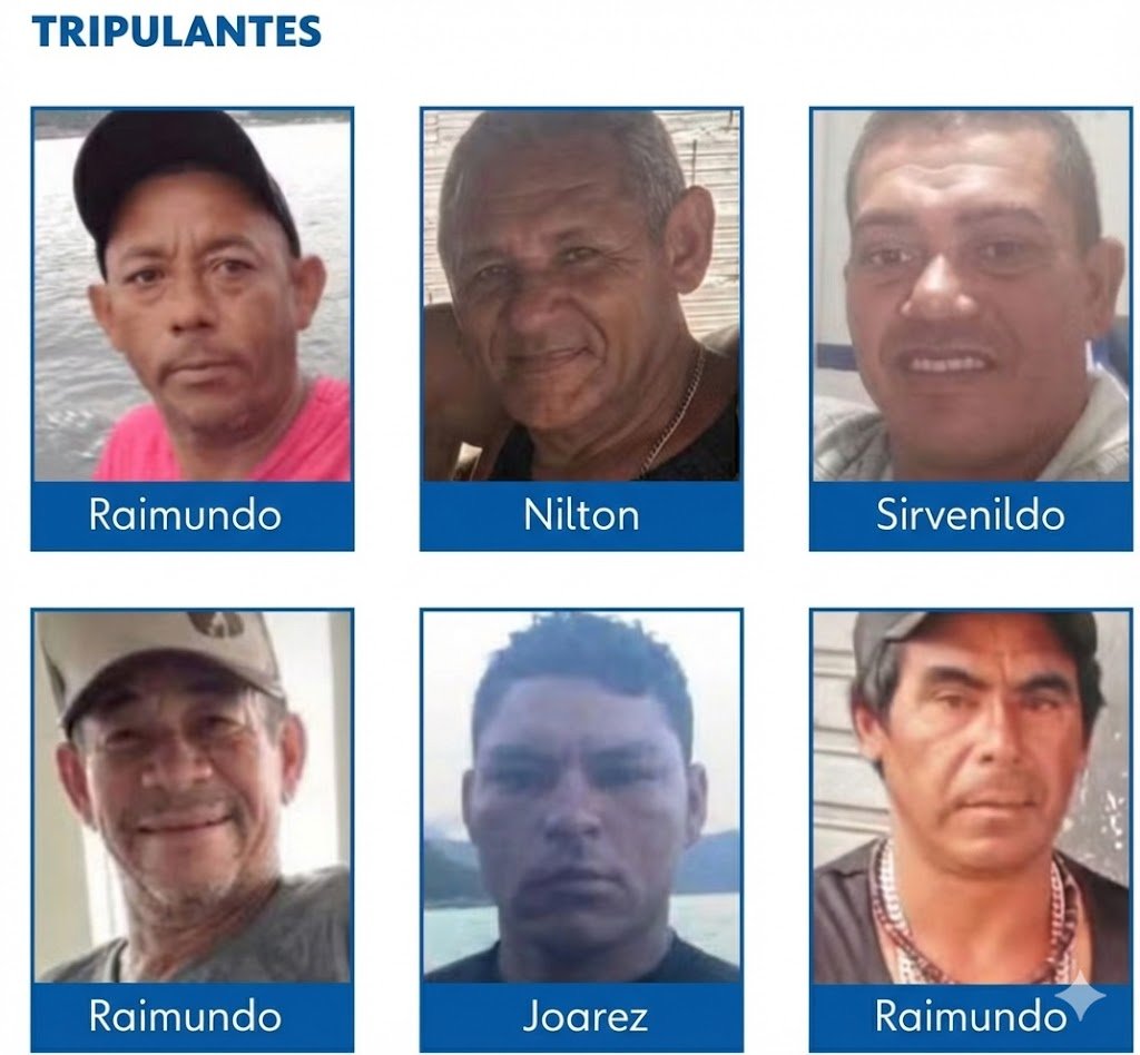 Maricá: Barco some em Ponta Negra e deixa seis pescadores desaparecidos; veja quem são! 8 pescadores