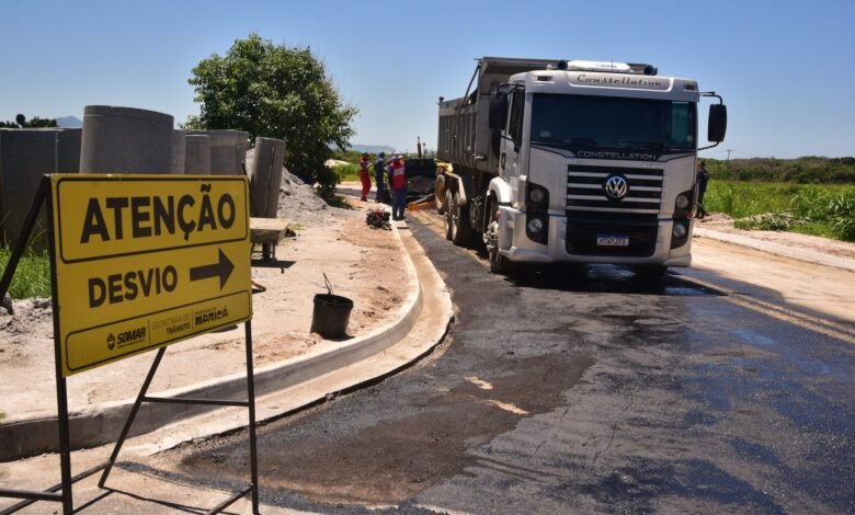 Maricá inicia obras de pavimentação em Itaipuaçu 13 Marica inicia obras de pavimentacao em Itaipuacu