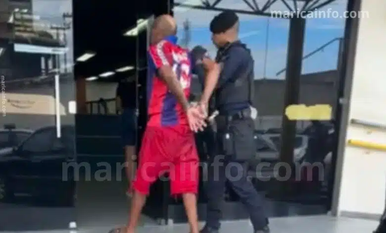 Maricá: Homem é levado à delegacia após denúncia de ato obsceno em “Vermelhinho” no Centro 8 gm guarda ve