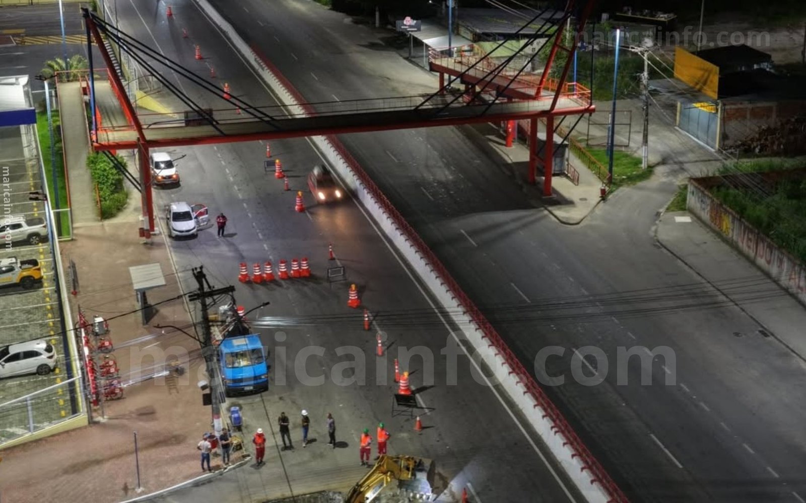 Maricá inicia importante obra de drenagem e interdita trecho da RJ-106 à noite 8 obra rj1 06 sao jose drenagem