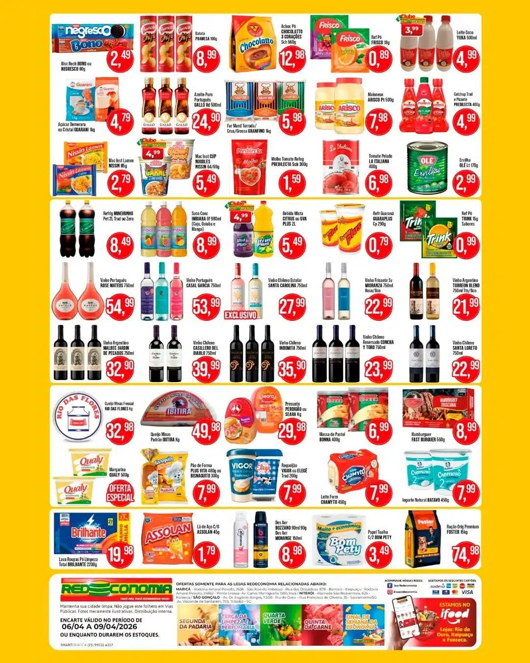 Economia todo dia: Redeconomia Bom de Preço aposta em variedade e preço baixo, confira as ofertas! 9 redeconomia2