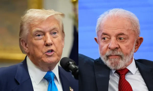 Terras raras: entenda por que o Brasil virou peça-chave na disputa entre EUA e China 2 Os presidentes do Brasil Luiz Inacio Lula da Silva e dos Estados Unidos Donald Trump