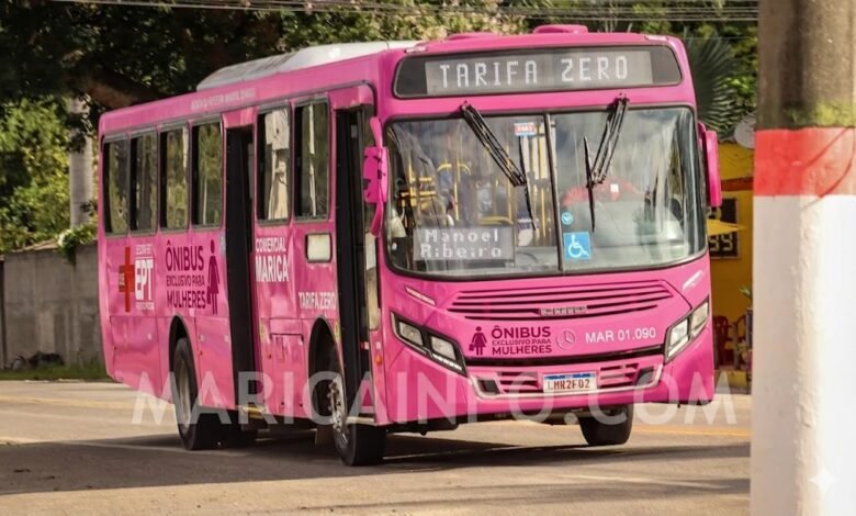 "Rosinha": vereador de Maricá protocola novo projeto de ônibus exclusivo para mulheres na EPT 5 ept rosa tarifa zero mulheres