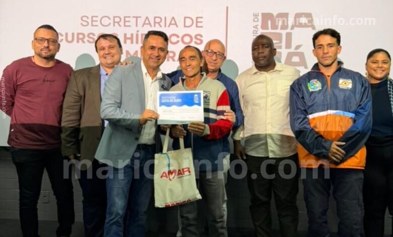“Maricá sai à frente na preservação hídrica”, afirma Júlio Carolino em premiação 6 foto destaque materia marica info 1