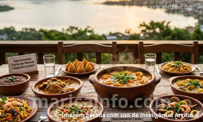 Gastronomia de Maricá: descubra o banquete de sabores da Cidade Sol 9 pratos tipicos marica imagem gerada ia