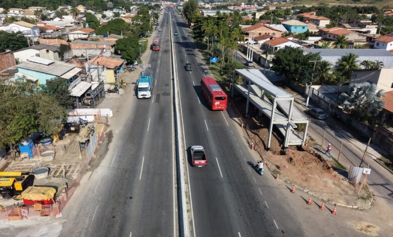 Maricá avança na construção de nova passarela na RJ-106 para reforçar segurança de pedestres 20 Marica avanca na construcao de nova passarela na RJ 106
