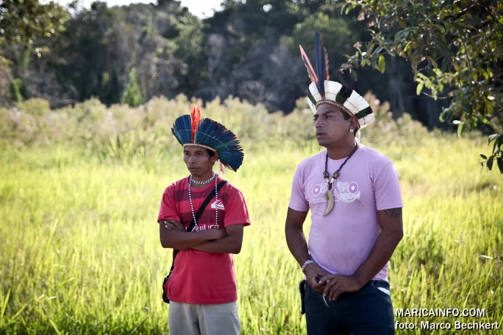 Índios dão exemplo de cidadania em Maricá 9 Índios ocupam a restinga de Maricá. (Foto: Marco Bechkert | Maricá Info)