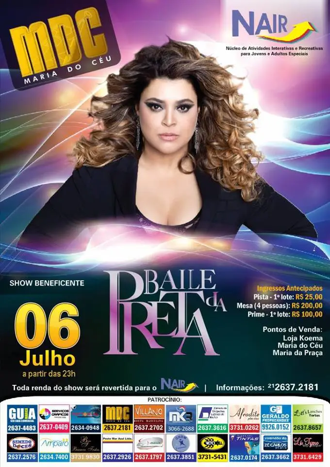 Preta Gil fará show beneficente neste sábado em Maricá 8 Preta Gil fará show beneficente neste sábado em Maricá.