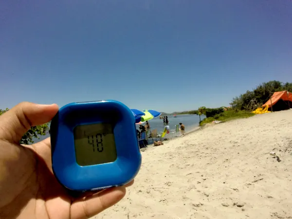 Maricá: Praias lotadas no primeiro dia do ano novo 6 temperatura areia lagoa guarapina marica