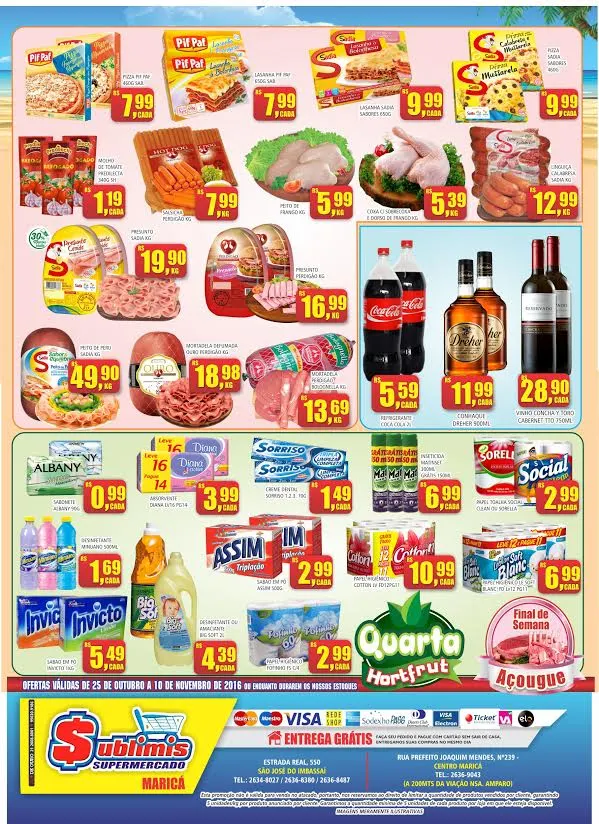 Maricá: Festival do preço baixo nos supermercados Sublimis 9 encarte-out2
