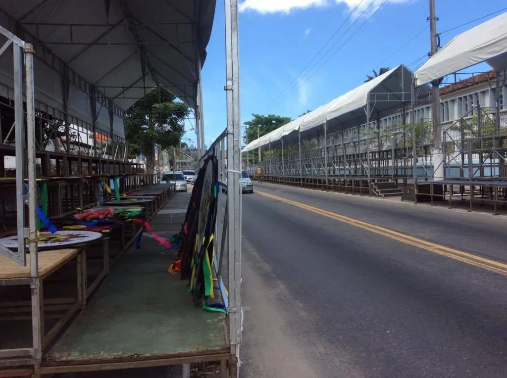 Maricá terá desfile de escolas de samba 5 arquibancada desfiles
