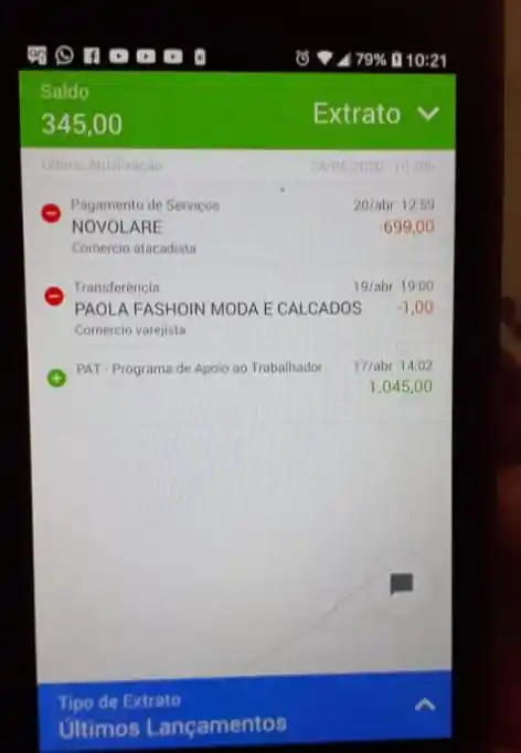 Maricá: Beneficiários relatam compras no benefício do 'PAT' antes de gerar a senha 8 erro pat1