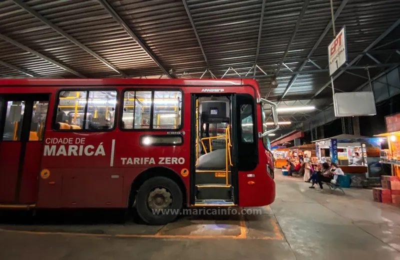 Maricá: EPT reforça serviço dos Vermelhinhos durante Festival Pedacinho do Céu 11 onibus ept marica tarifa zero