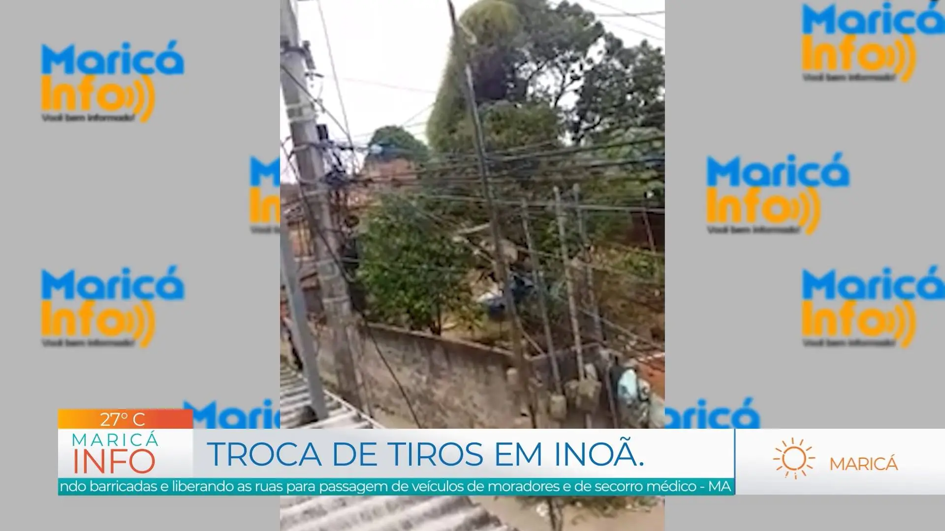 Maricá: Intenso tiroteio em comunidade de Inoã (vídeo) 8 troca de tiros em inoa