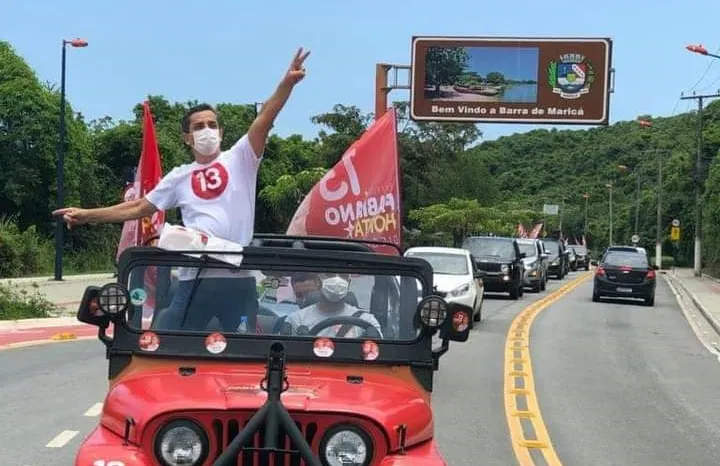 Prefeito Fabiano Horta (PT) é reeleito em Maricá 12 Fabiano Horta