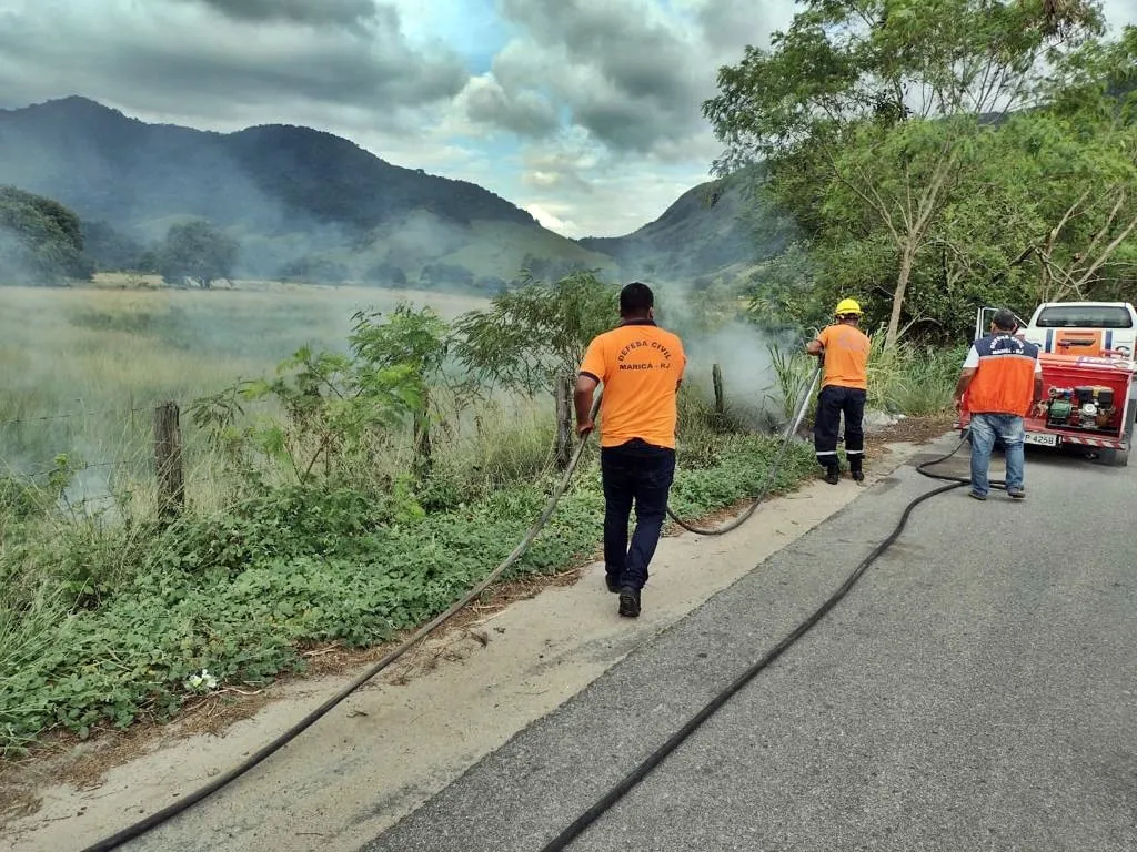Maricá promove campanha de prevenção a incêndios urbanos e ambientais 9 Defesa Civil Incendio Marica