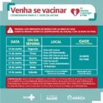 Maricá: Prefeitura atualiza calendário de vacinação 9 comorbidades 18