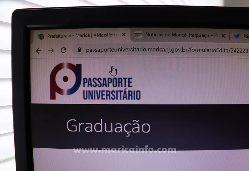 Passaporte Universitário: Inscrições vão até o dia 8 de janeiro 7 Passaporte Universitario Marica RJ