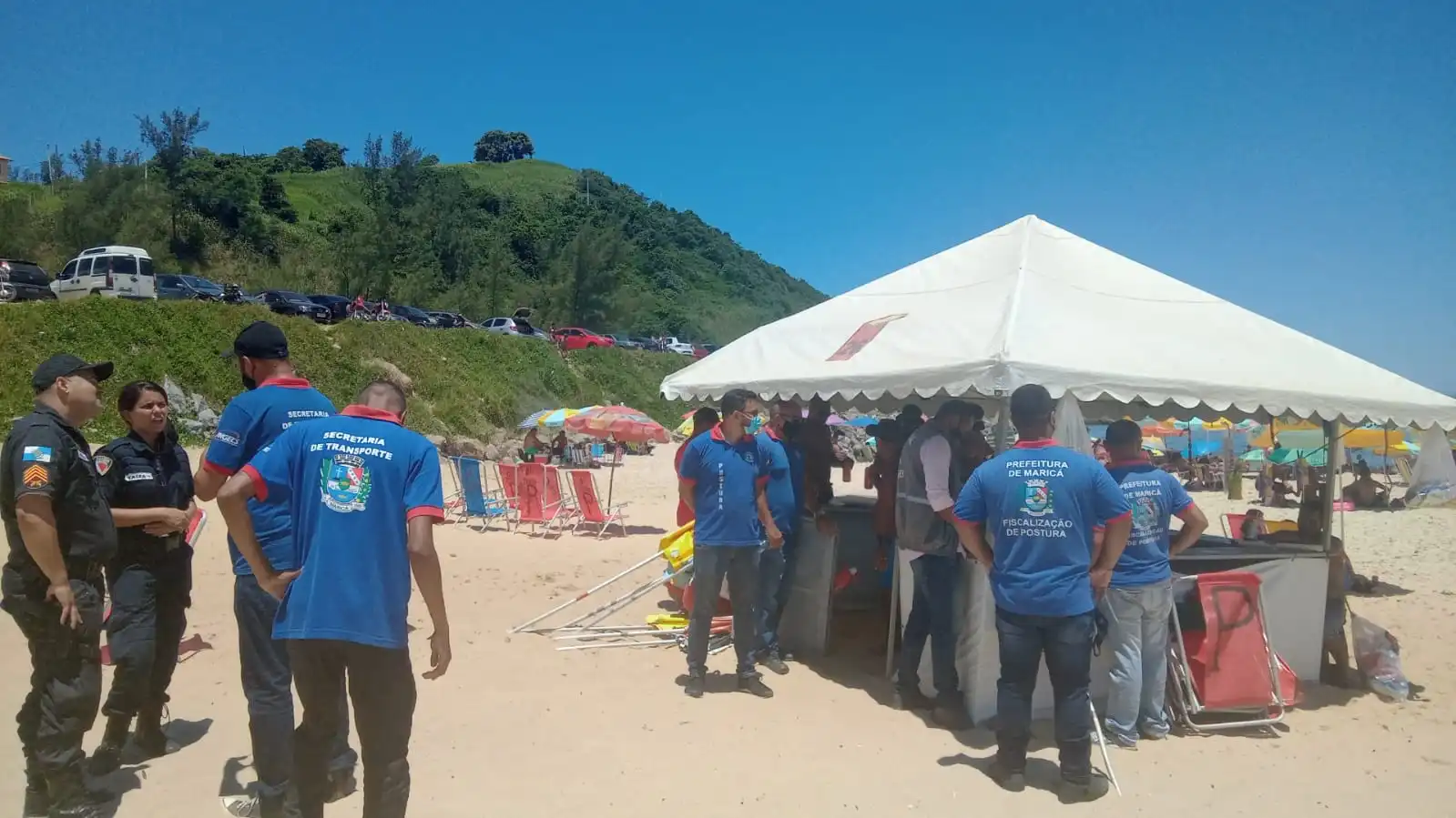 Maricá: Operação "Orla Limpa" chega à Barra de Maricá, Cordeirinho e Ponta Negra 10 orla limpa operacao ponta negra